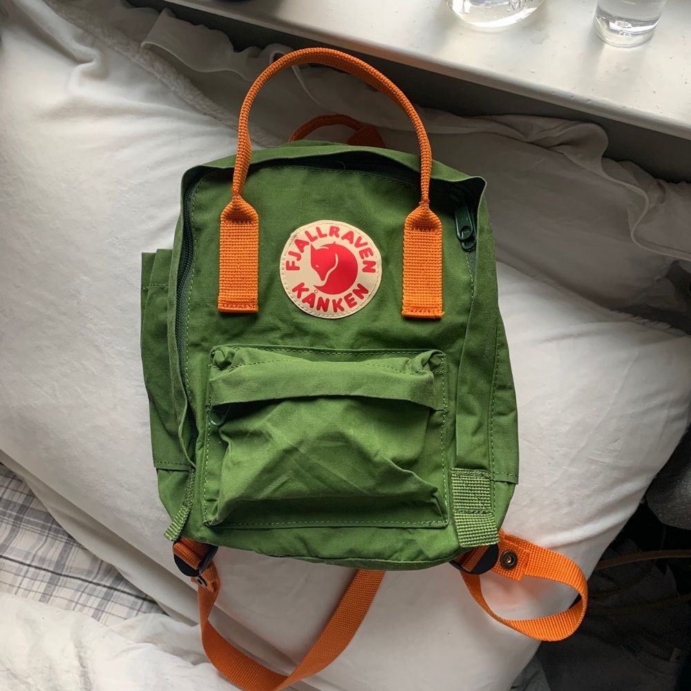 Green & Orange mini Kanken